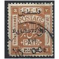 Palestine 1921 SG49 3m Yellow-Brown Fine Used ..