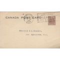 Canada #P60b Postal Card CBN USED 1936, Hamilto...