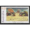 AUS 1996 $1.20 'AUSTRALIA DAY- BEACH UMBRELLAS'...