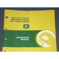 JD John Deere 662 672 673 Side Rakes Operators ...