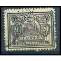 Used Revenue 20c N.Y. Stock Transfer Fine WA2785