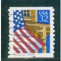 Used 2913 32c U.S. Flag Over Porch Fine CNS 666...