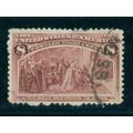 Used 236 8c Columbus Restored to Favor Just Cle...