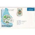 Montserrat 1982 Plymouth to Basildon OHMS cover...