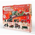 Christmas Train Set Santa's Choo Choo 41 pc Bat...