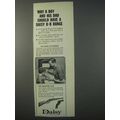 1963 Daisy 1894 BB Gun Ad - Boy and Dad Have BB Range