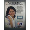 1983 Kotex Lightdays Pantiliners Ad - Bea Montague
