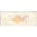 New York Vernon Cancelled Check National Bank O...