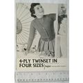 Vintage: Hayfield 627 twinset, 4 ply
