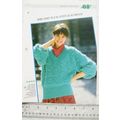 Woman's pattern 61 rib and tuck stitch jumper, ...