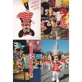 Walt Disney World 4x Mickey Minnie Mouse Postca...
