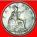 MISTRESS OF SEAS: GREAT BRITAIN ★ FARTHING 1930...