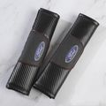 Cushion Cover Pad Fit For Ford Unisex 2Pcs Blac...