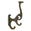 Solid Cast Iron Victorian Coat Hook Set of 2