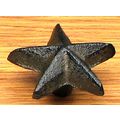 Star Drawer Pull Cast Iron Set/12
