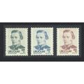 Uruguay Artigas Definitives 3v the Highest Valu...