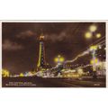 B537 BLACKPOOL THE CENTRAL BEACH. ILLUMINATIONS...