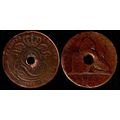 Belgium Five Cents 1833 Used Coin 5c Lion