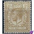 1913 SG395 1s Bistre Mounted Mint