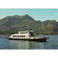 Postcard Ferry Boat Spluga Lake Como Italy Navi...