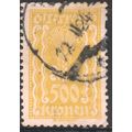 Austria 1922 - SG488 - 500k yellow - Ear Of Cor...