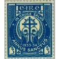 Eire Ireland 1933 3d Blue Mounted Mint MM SG 97...