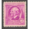 861 3c Ralph Emerson Fine MNH Q7329