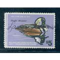 Used RW45 $5 Hooded Merganser Drake Very Fine C...