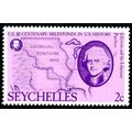 Seychelles 1976 US History 2c MNH Stamp