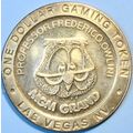 MGM Grand. $1 Casino Token. Las Vegas, NV. Fede...