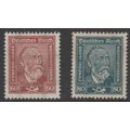 Mi: 362/3 MNH 1924 Cat € 90