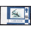 GIBRALTAR 1977 Sg387 50p Swordfish P.O.fresh un...