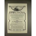 1926 Thos. Cook & Son Cruise Ad - Franconia, Homeric - Supreme