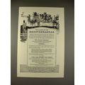 1926 Thos. Cook & Son Cruise Ad - Franconia, Homeric - The Glories
