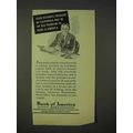 1940 Bank of America Ad - Your Business Problem