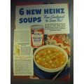 1942 Heinz Vegetable Soup Ad - Condensed to Sav...