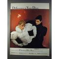 1980 Christian Dior Swakara Furs Ad - Difference