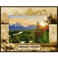 Grand Teton National Park Laser Engraved Wood P...