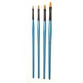 Studio 71 Short Handle Art Brush Set 2 4 6 8 Flat