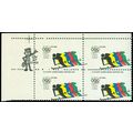 C85, 11¢ Two Way Misperforated Error Block Insc...