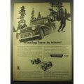 1960 Triumph TR-3 Car Ad - Winning form in winter