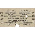 U.T.A. Edmondson Ticket - Belfast York Road to ...