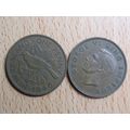 New Zealand 1946 1d Penny Coin