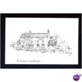 Warwickshire LONG ITCHINGTON Two Boats Inn Art ...