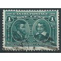 Canada 1908 SG189 1c Blue0Green Fine Used....