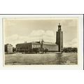 Sweden STOCKHOLM Stadshuset Postcard by Nordisk...