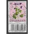 AUT 2008 50c 'FLORA DEFINITIVES ' FINE USED (EB...