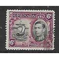 GRENADA 1938 6d BLACK AND PURPLE SG 159 FINE USED