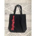 ROLLING STONE MAGAZINE TOTE BAG-BLACK/RED-NEW-S...
