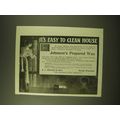 1902 S.C. Johnson Prepared Wax Ad - It's easy t...